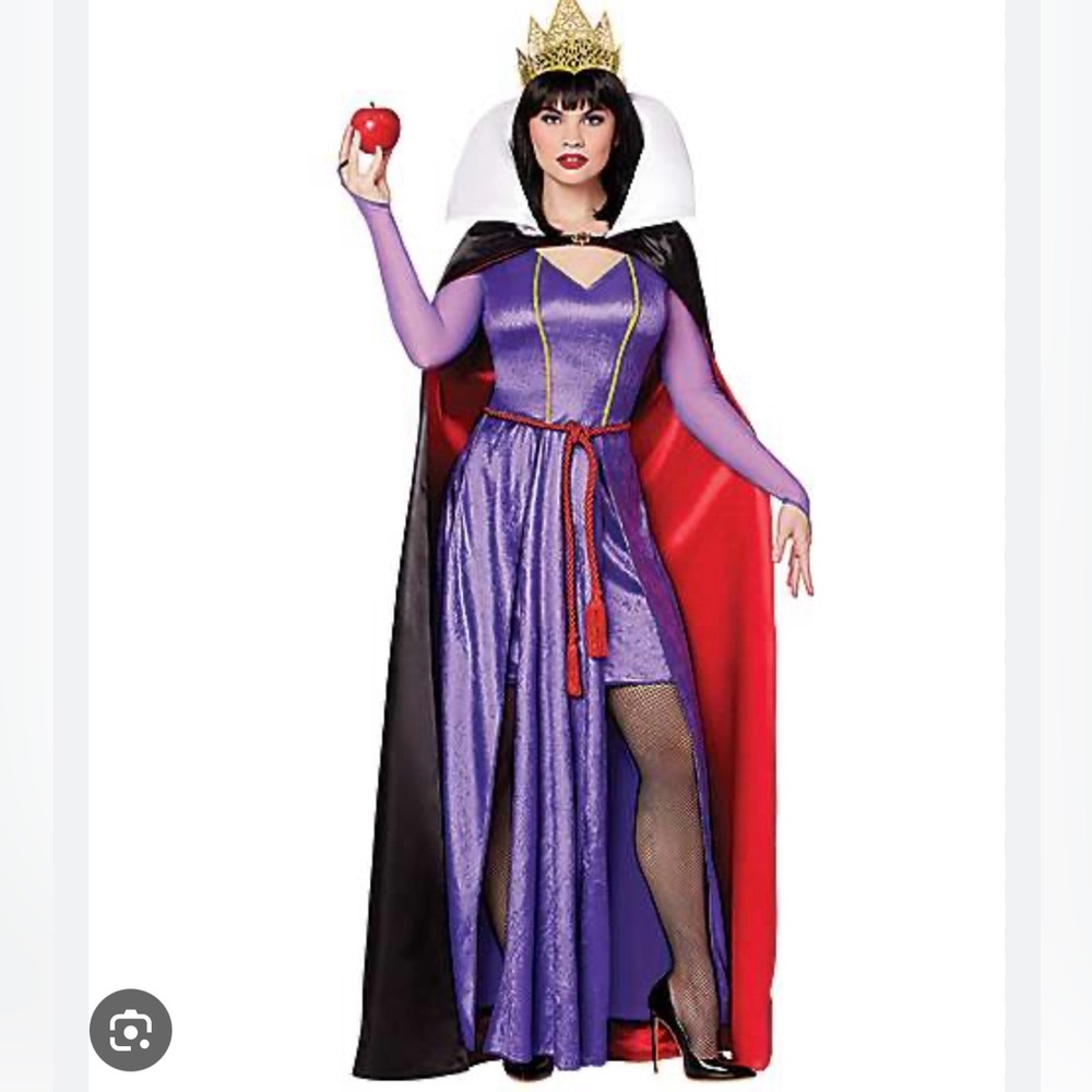 Royal Villain Adult costume including wig